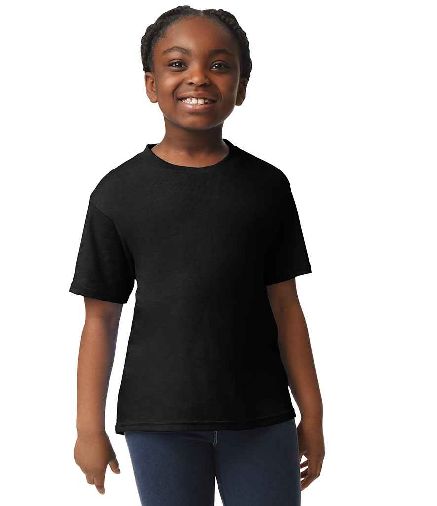 Gildan Kids Light Cotton T-Shirt - Black