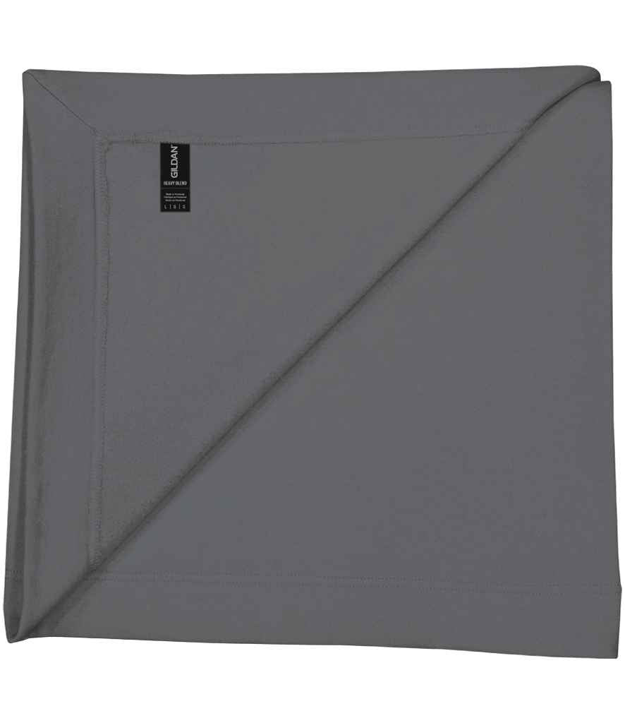 Gildan HeavyBlend™ Fleece Stadium Blanket - Charcoal