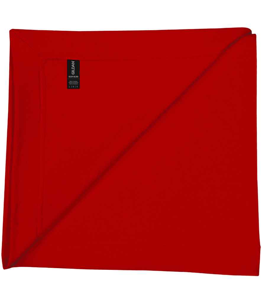 Gildan HeavyBlend™ Fleece Stadium Blanket - Red