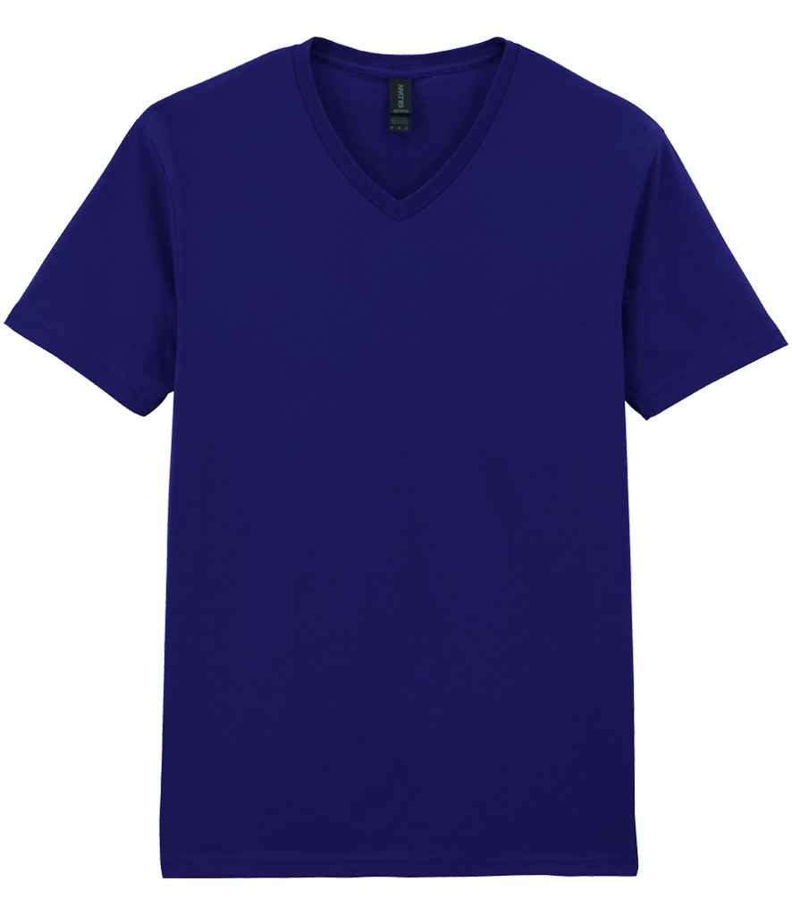 Gildan SoftStyle® V Neck T-Shirt - Navy