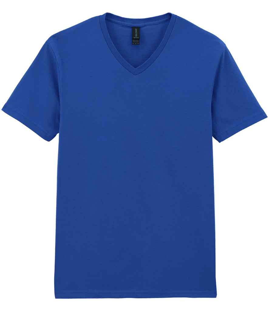 Gildan SoftStyle® V Neck T-Shirt - Royal Blue