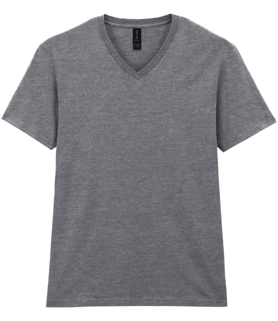 Gildan SoftStyle® V Neck T-Shirt - Sport Grey