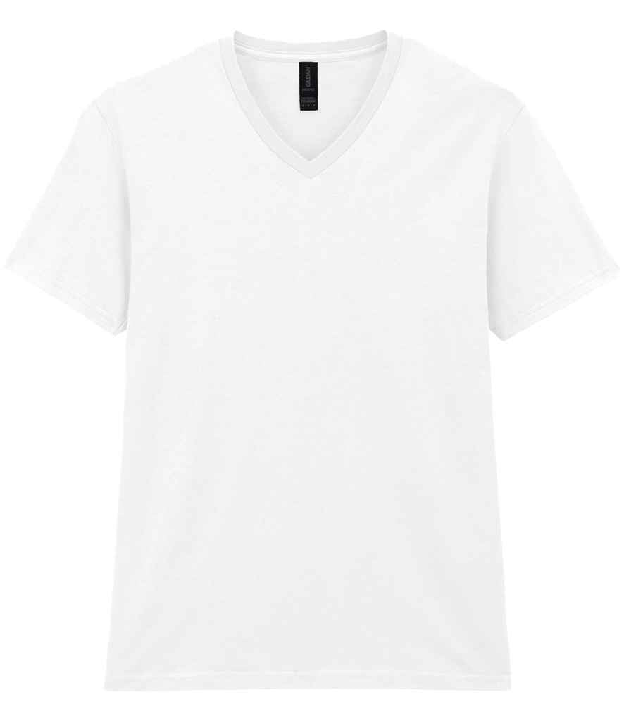 Gildan SoftStyle® V Neck T-Shirt - White