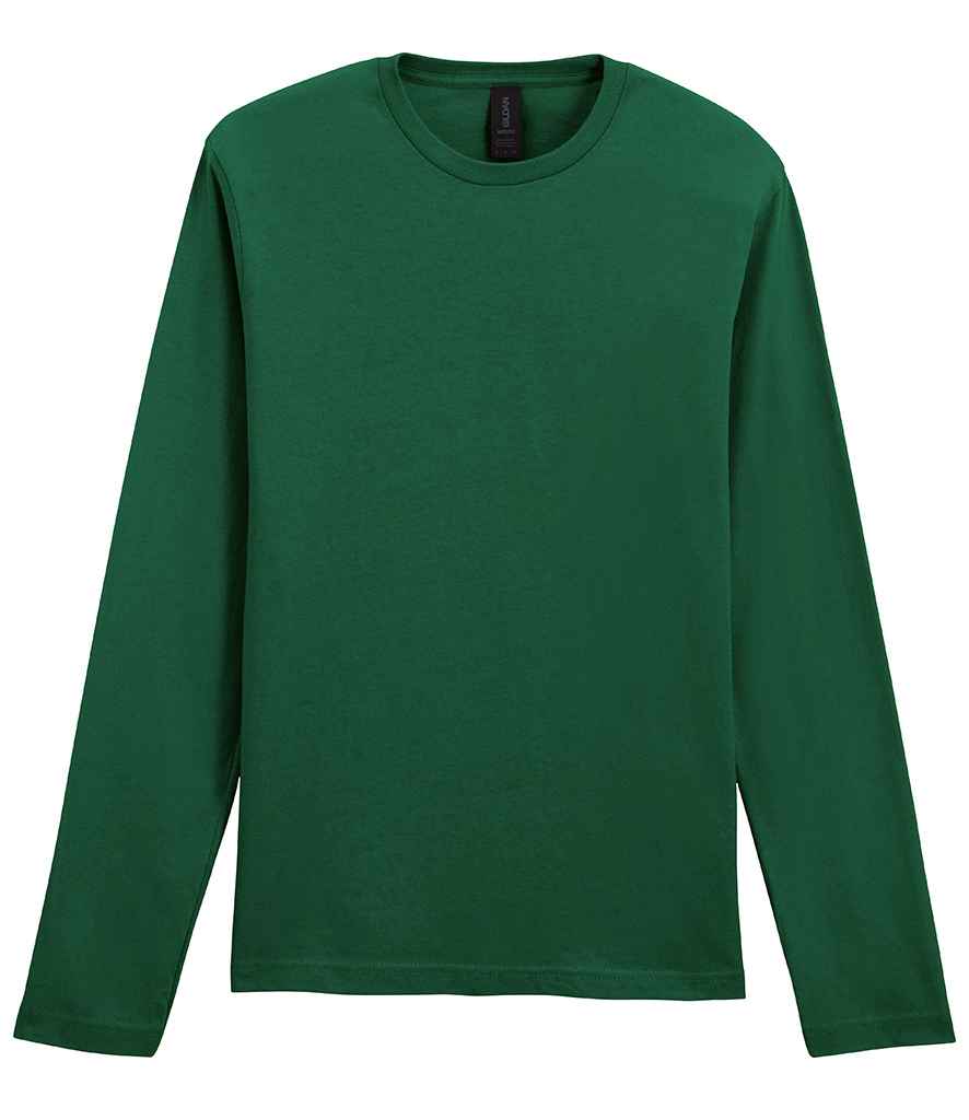 Gildan SoftStyle® Long Sleeve T-Shirt - Fan Dark Green