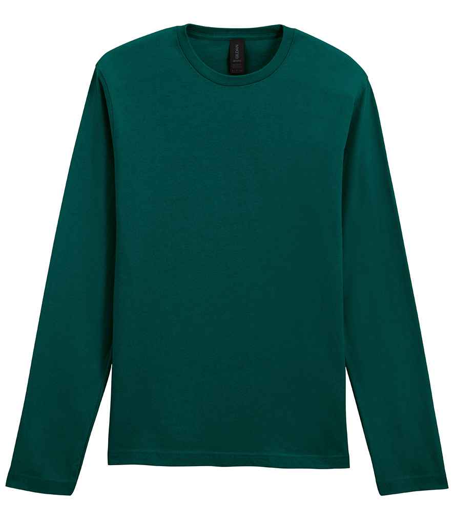 Gildan SoftStyle® Long Sleeve T-Shirt - Fan Marine Green