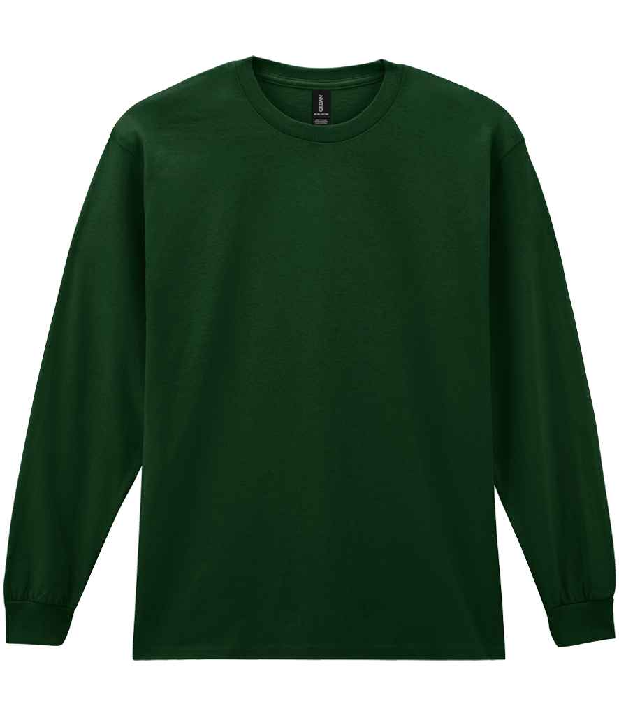 Gildan Ultra Cotton™ Long Sleeve T-Shirt - Forest Green