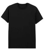 Gildan Light Cotton No Label T-Shirt - Black