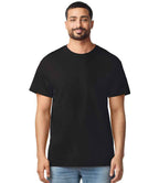 Gildan Light Cotton No Label T-Shirt - Black