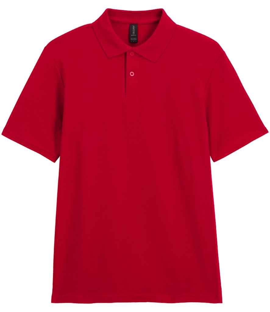 Gildan SoftStyle® Double Piqué Polo Shirt - Cherry Red