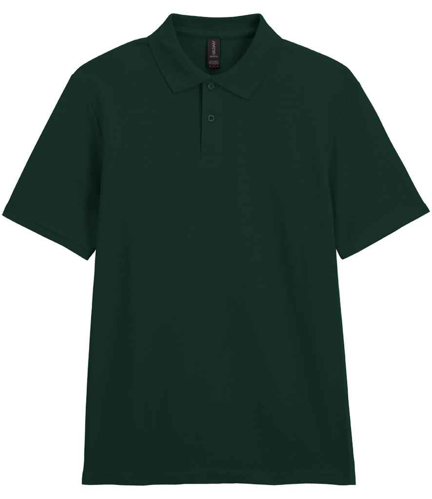 Gildan SoftStyle® Double Piqué Polo Shirt - Forest Green