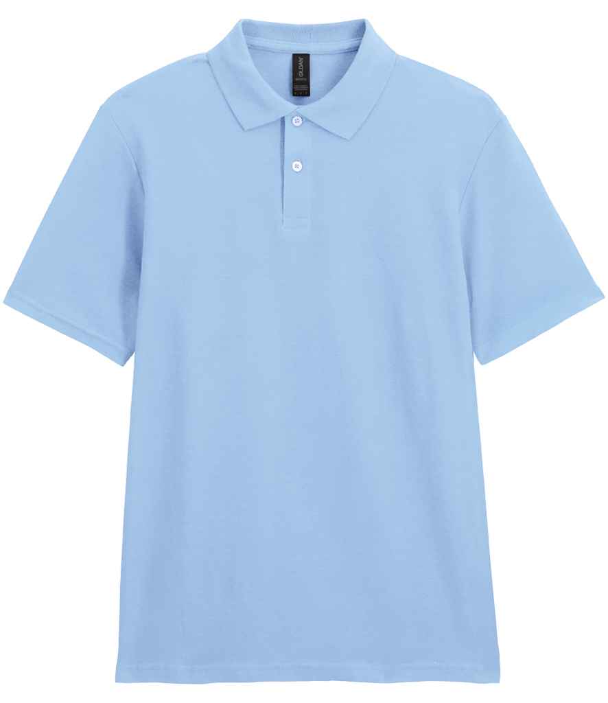Gildan SoftStyle® Double Piqué Polo Shirt - Light Blue