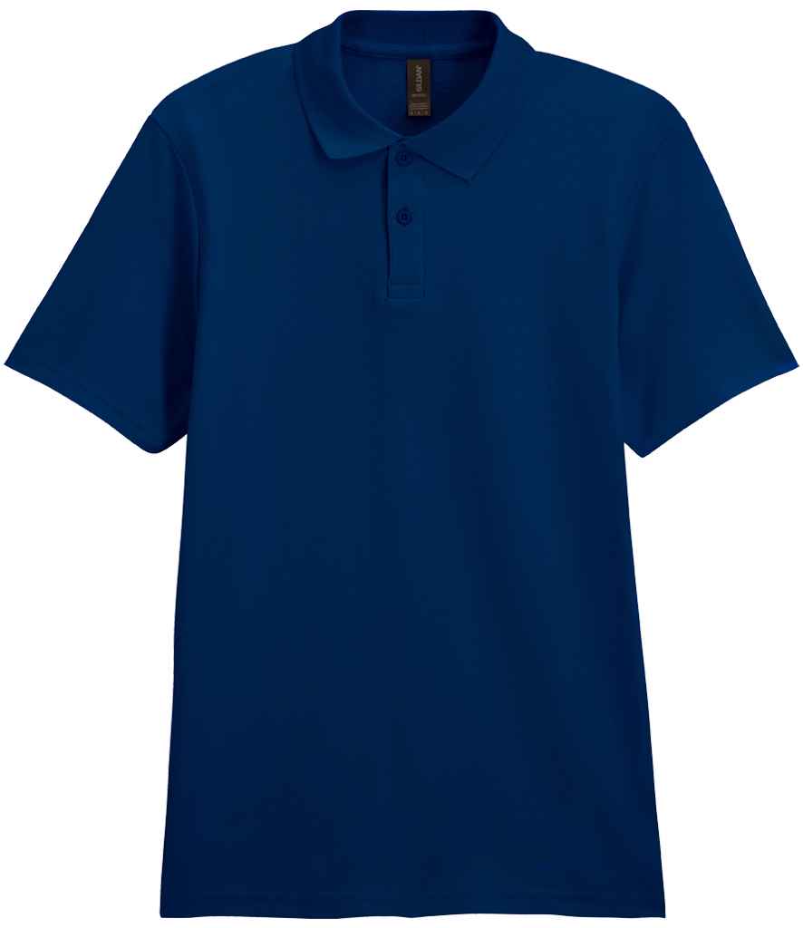 Gildan SoftStyle® Double Piqué Polo Shirt - Navy