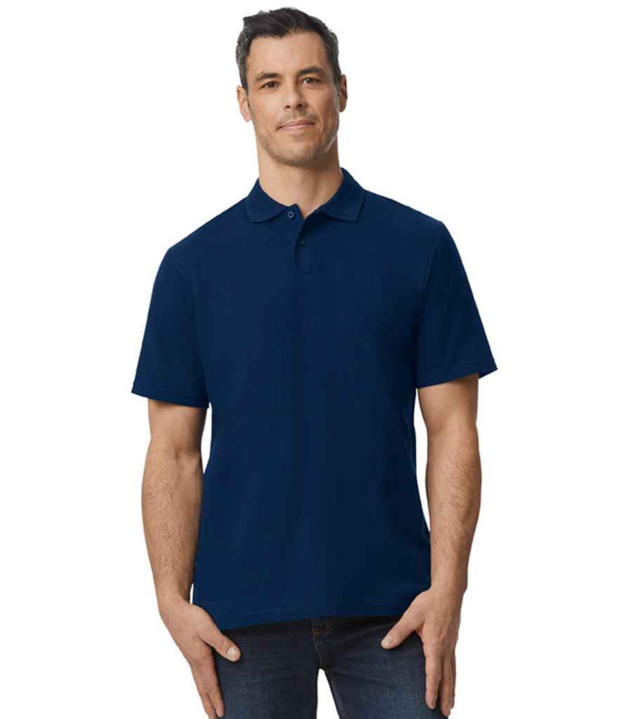 Gildan SoftStyle® Double Piqué Polo Shirt - Navy