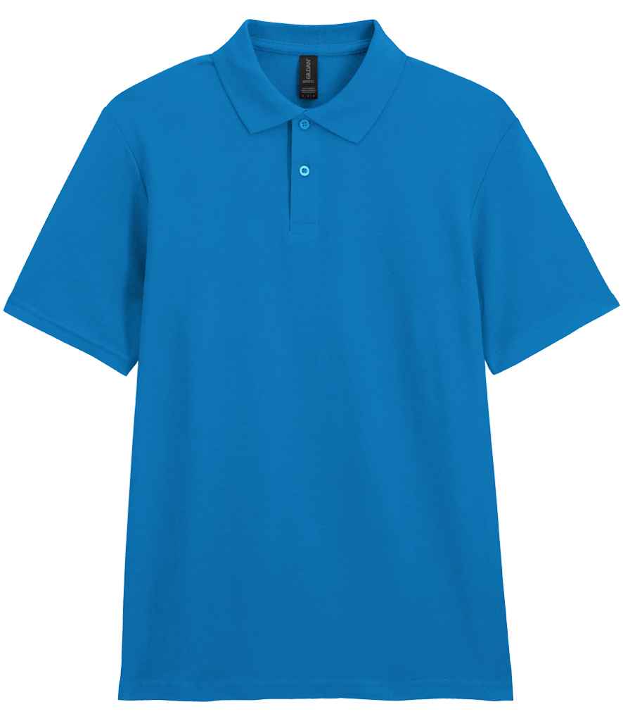Gildan SoftStyle® Double Piqué Polo Shirt - Sapphire Blue