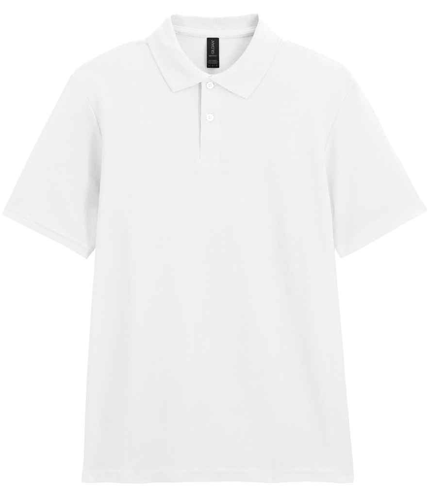 Gildan SoftStyle® Double Piqué Polo Shirt - White