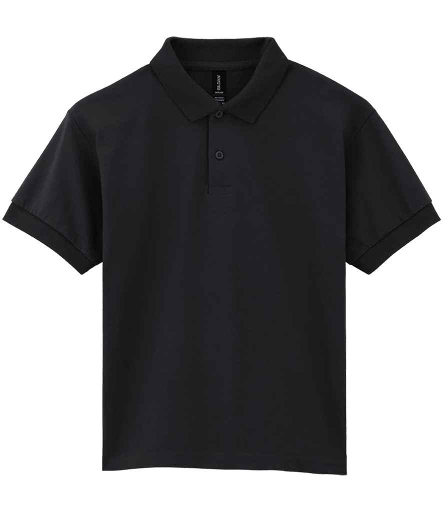 Gildan Kids DryBlend® Jersey Polo Shirt - Black