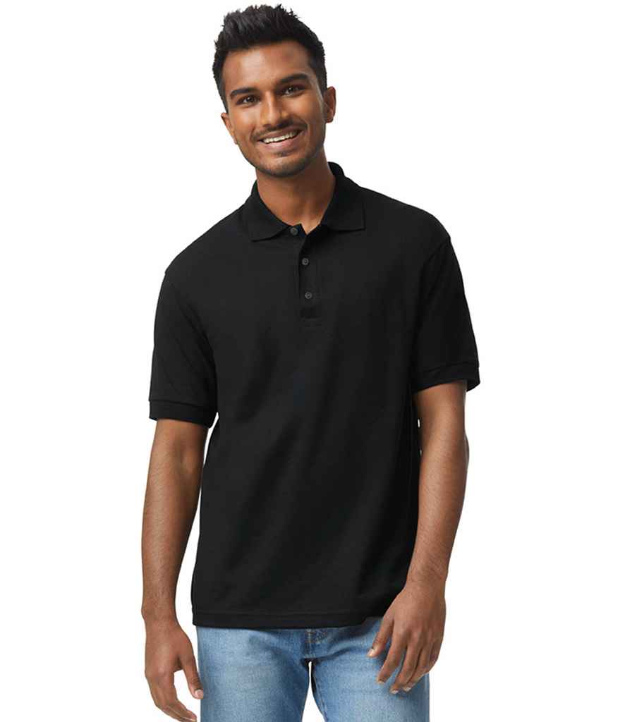 Gildan DryBlend® Jersey Polo Shirt - Black