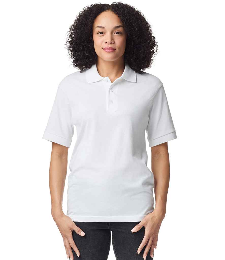 Gildan DryBlend® Jersey Polo Shirt - White