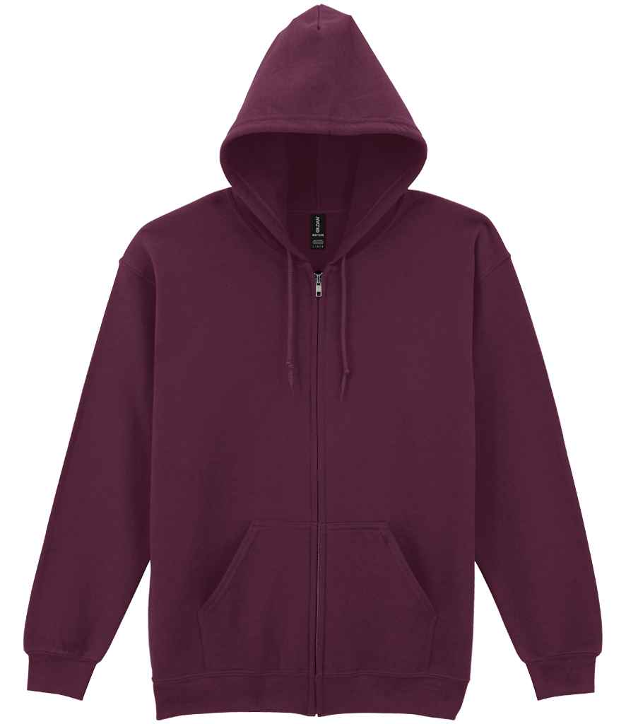 Gildan Heavy Blend™ Zip Hooded Sweatshirt - Maroon