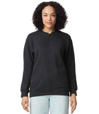 Gildan SoftStyle® Midweight Fleece 1/4 Zip Sweatshirt - Black