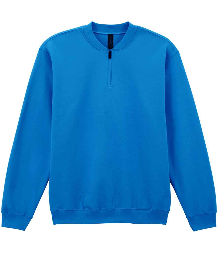 Gildan SoftStyle® Midweight Fleece 1/4 Zip Sweatshirt - Royal Blue