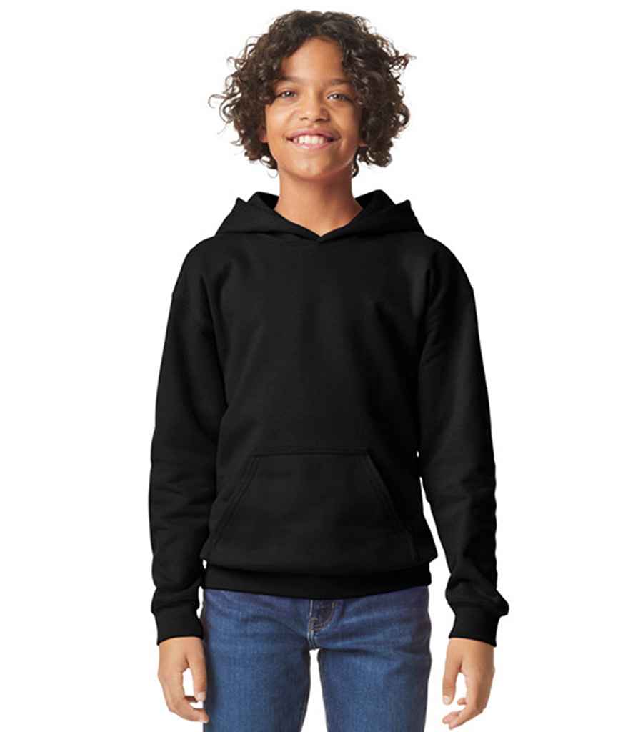 Gildan Kids SoftStyle® Midweight Hoodie - Black