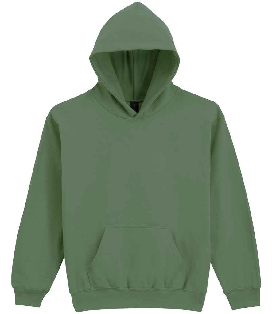 Gildan Kids SoftStyle® Midweight Hoodie - Military Green