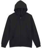 Gildan SoftStyle® Midweight Full Zip Hooded Sweatshirt - Black