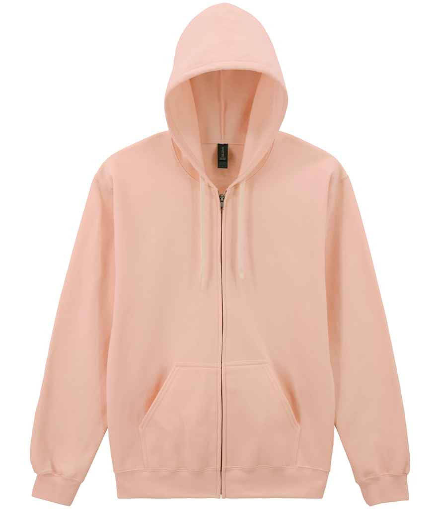 Gildan SoftStyle® Midweight Full Zip Hooded Sweatshirt - Dusty Rose