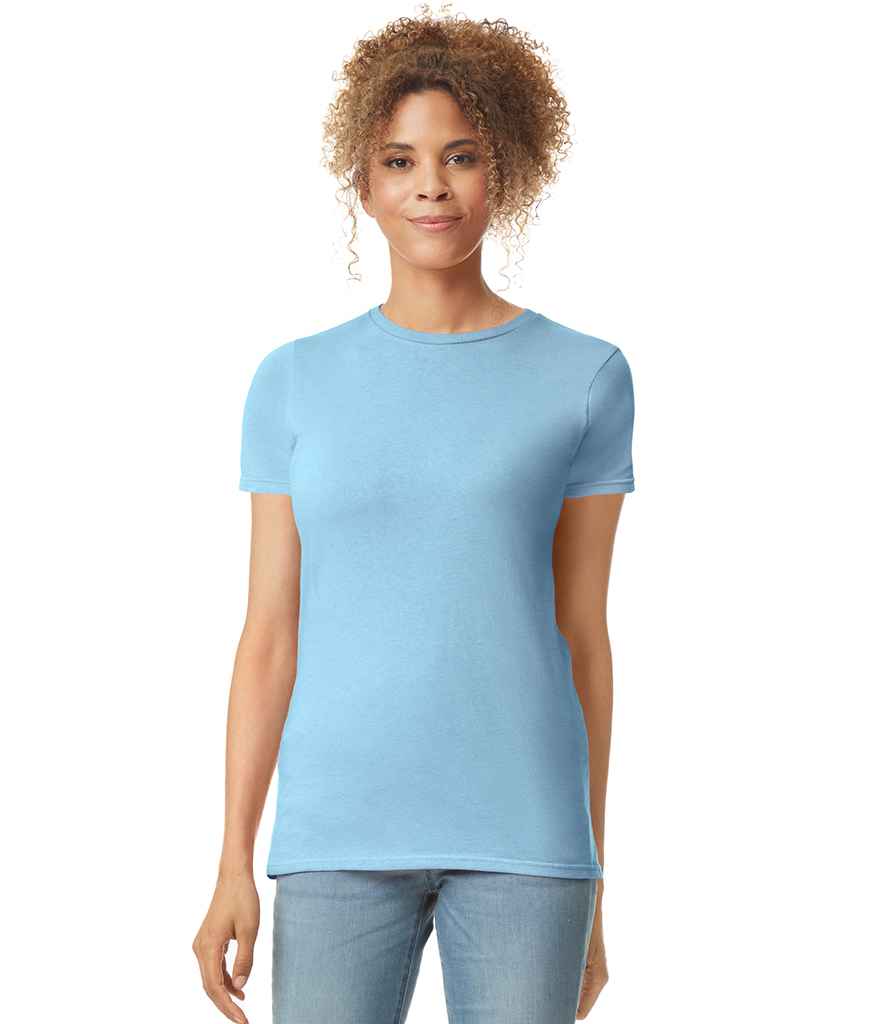 Gildan Ladies SoftStyle® T-Shirt - Light Blue