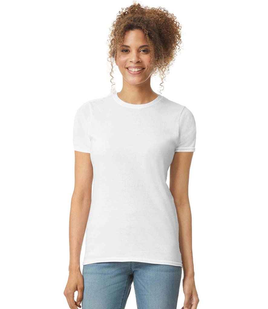 Gildan Ladies SoftStyle® T-Shirt - White