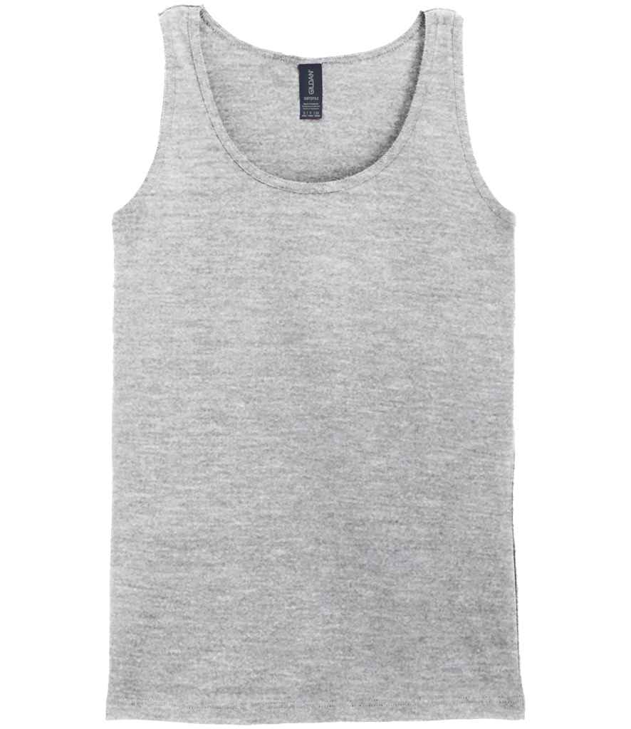 Gildan Ladies SoftStyle® Tank Top - Sport Grey