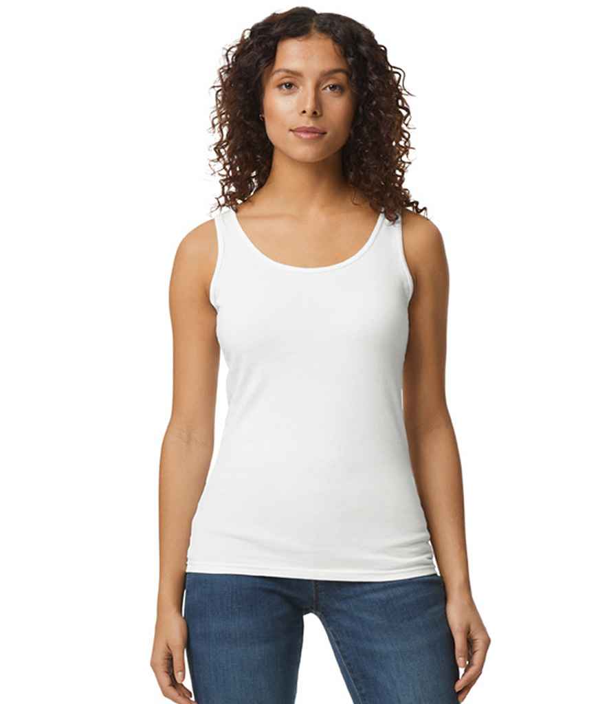 Gildan Ladies SoftStyle® Tank Top - White