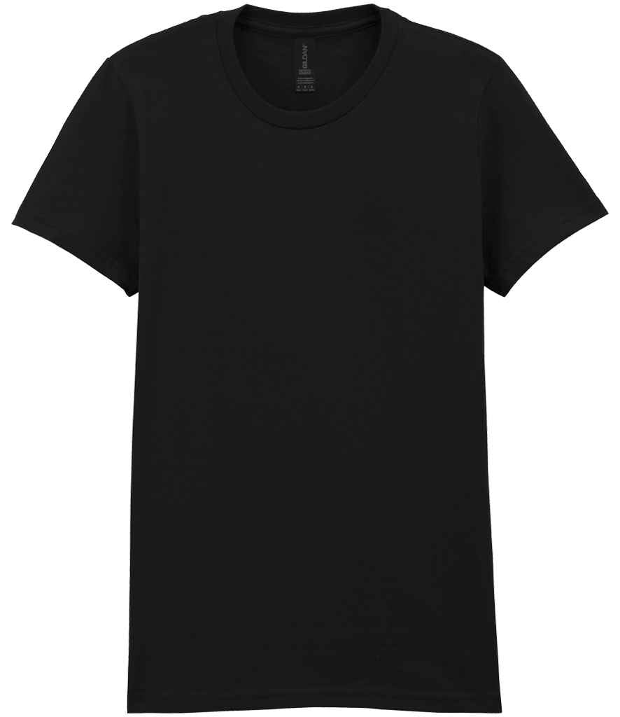 Gildan Ladies SoftStyle® Midweight T-Shirt - Pitch Black