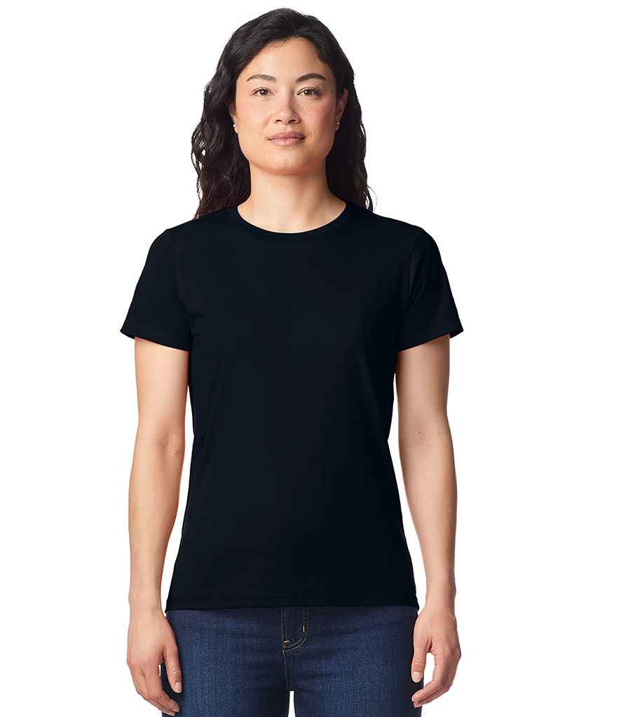 Gildan Ladies SoftStyle® Midweight T-Shirt - Pitch Black
