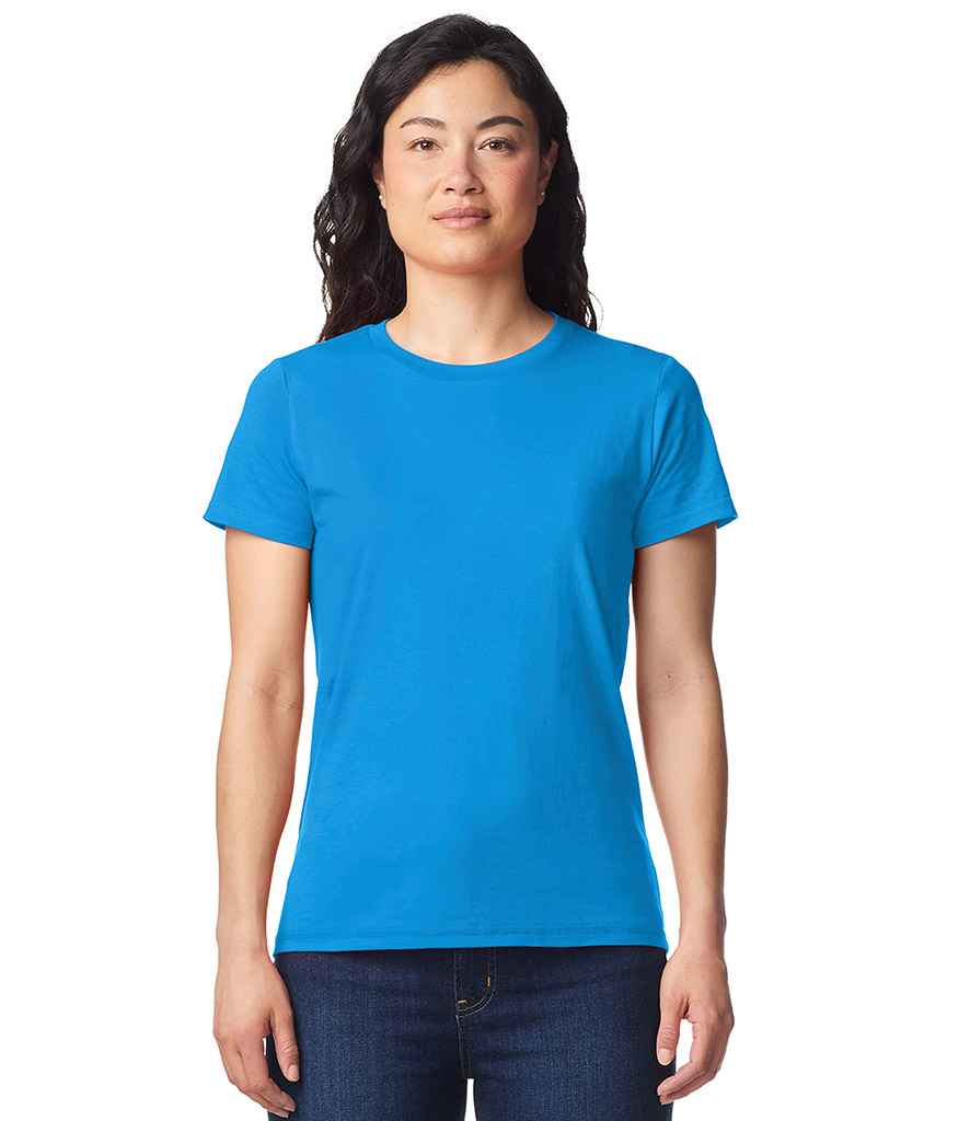 Gildan Ladies SoftStyle® Midweight T-Shirt - Sapphire Blue