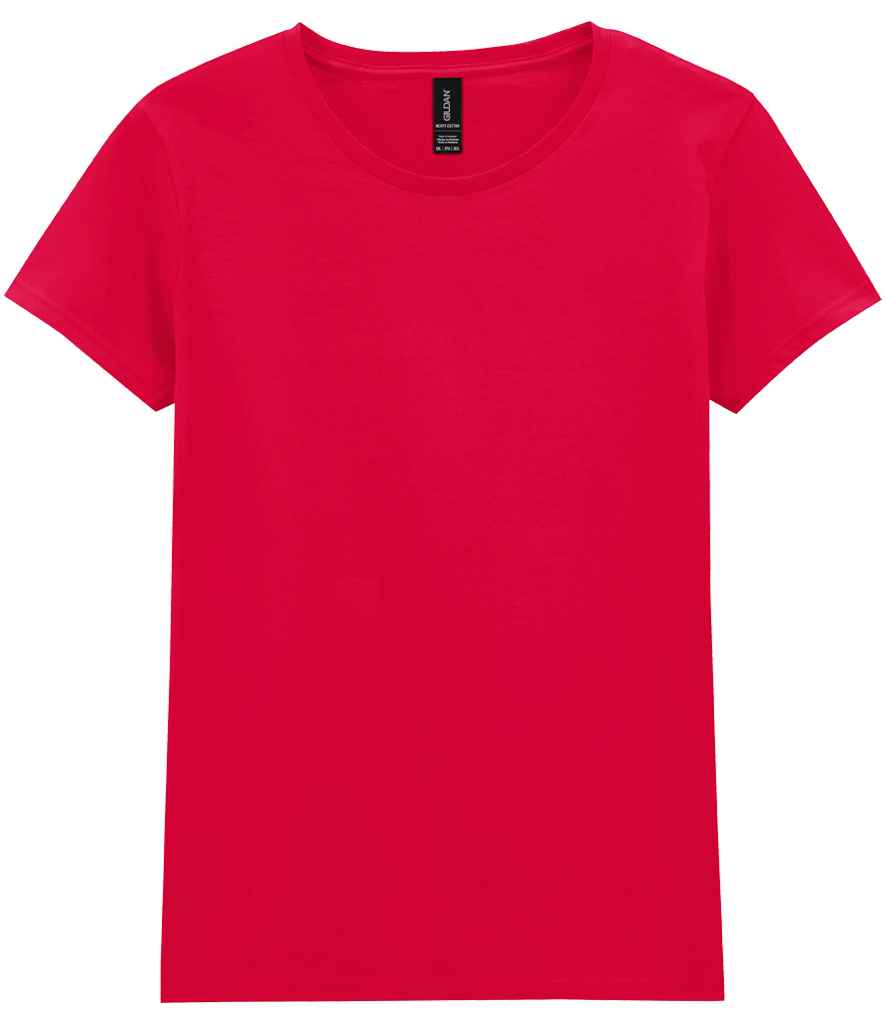 Gildan Ladies Heavy Cotton™ T-Shirt - Red