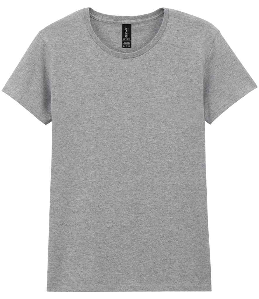 Gildan Ladies Heavy Cotton™ T-Shirt - Sport Grey