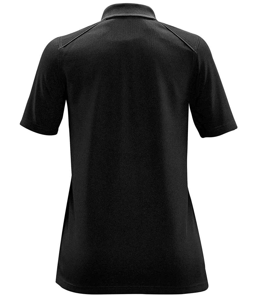 Stormtech Ladies Endurance HD Polo Shirt - Black/Dolphin