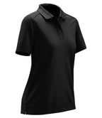 Stormtech Ladies Endurance HD Polo Shirt - Black/Dolphin