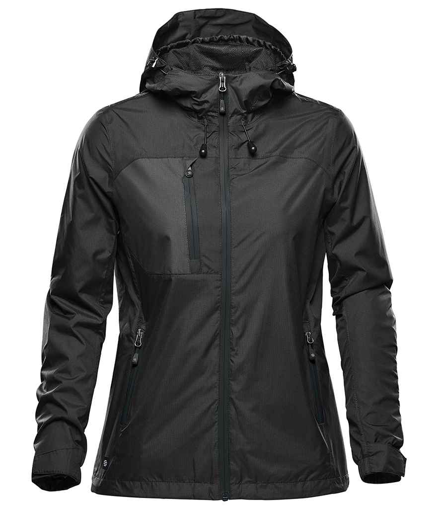 Stormtech Ladies Olympia Shell Jacket - Black/Black