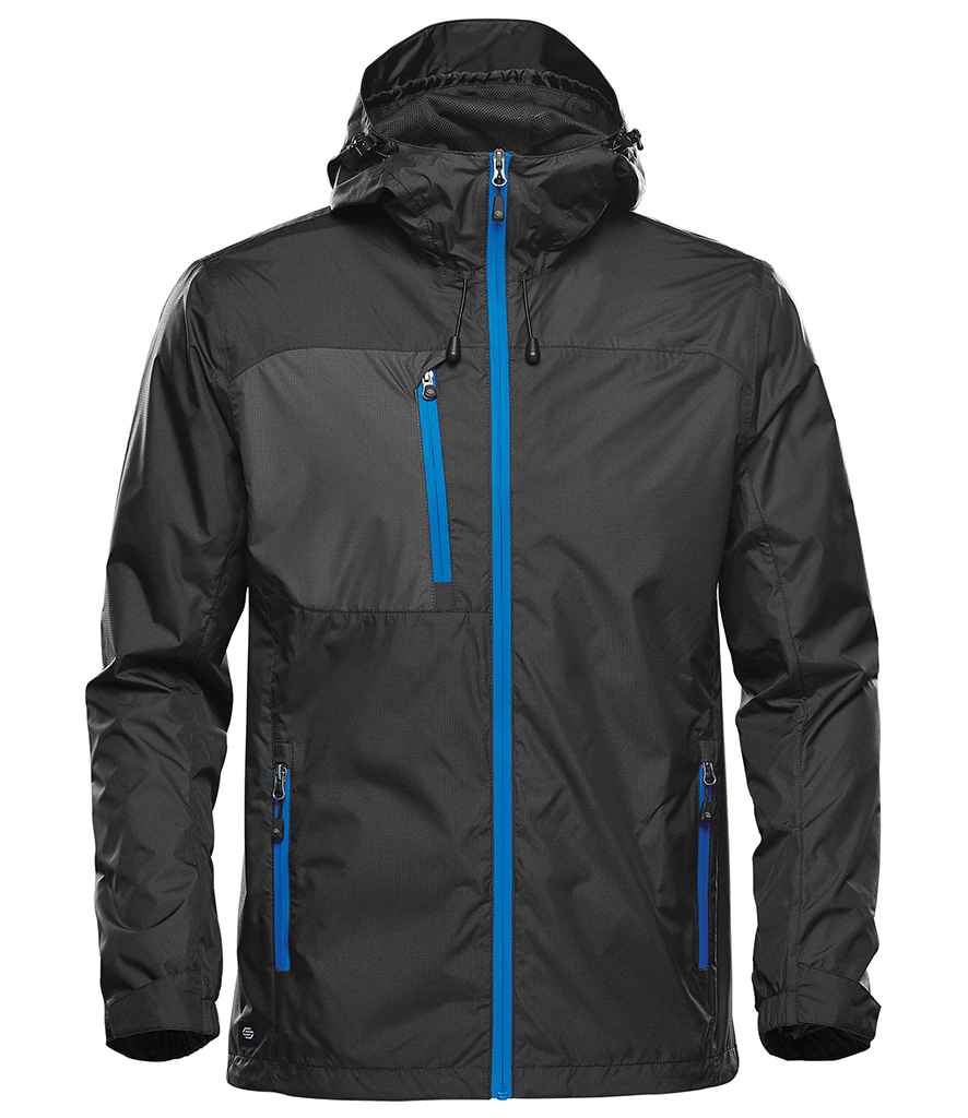 Stormtech Olympia Shell Jacket - Black/Azure