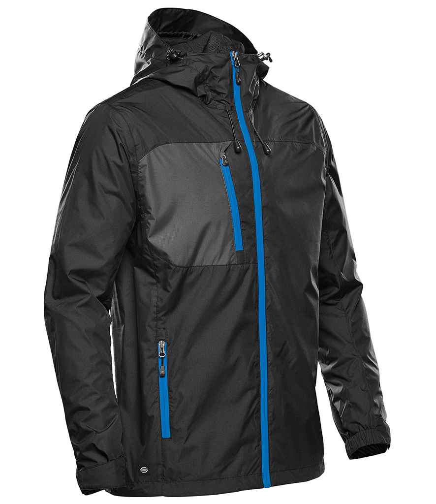 Stormtech Olympia Shell Jacket - Black/Azure