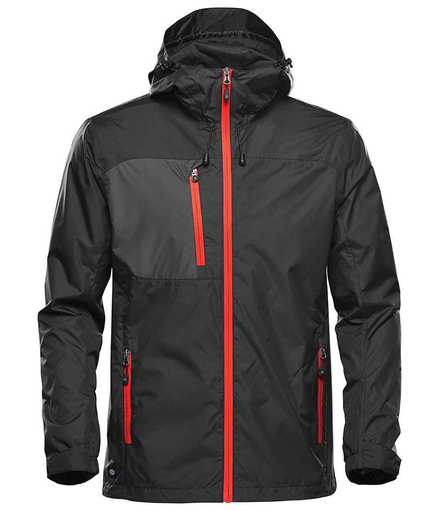 Stormtech Olympia Shell Jacket - Black/Bright Red