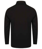 Henbury Long Sleeve Roll Neck Top - Black