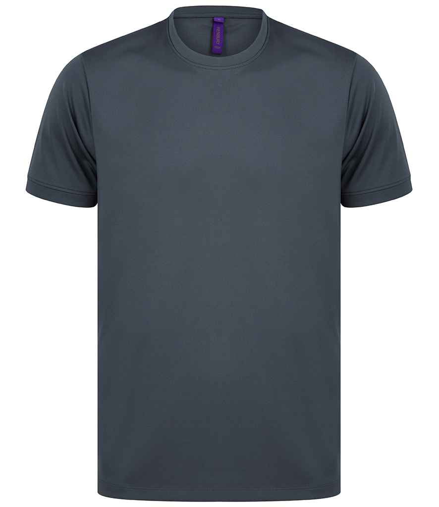 Henbury HiCool® Performance T-Shirt - Charcoal