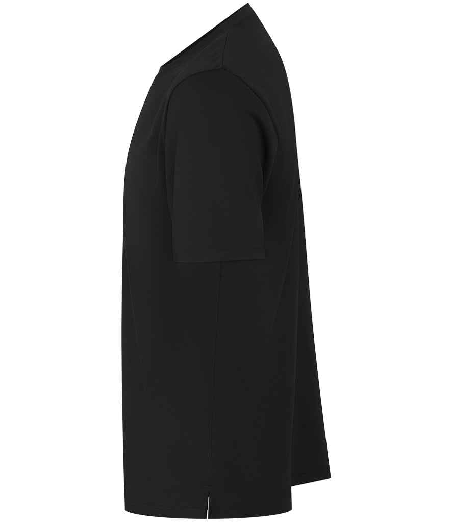 Henbury Unisex Coolplus® Wicking Piqué T-Shirt - Black