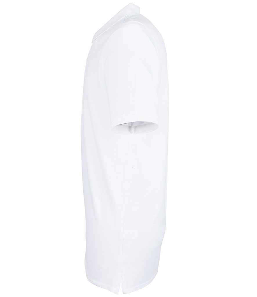 Henbury Modern Fit Cotton Piqué Polo Shirt - White