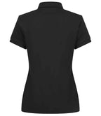 Henbury Ladies Recycled Polyester Polo Shirt - Black