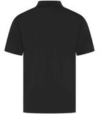 Henbury Coolplus® Wicking Piqué Polo Shirt - Black